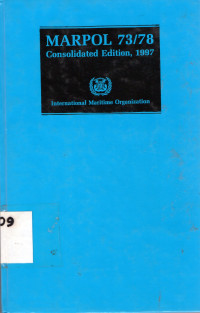 Marpol 73/78 Consolidated Edition, 1997