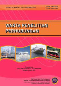 Warta Penelitian Perhubungan Vol. 33, No.1, Januari-Juni 2021