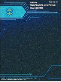 Image of Jurnal Transportasi dan Logistik Volume 3, Nomor 1, Juni 2022