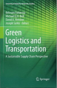 Green Logistics and Transportation