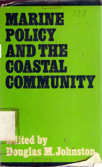 MARINE POLICY AND THE COASTAL COMMUNITY