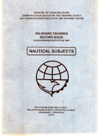 Image of ON BOARD TRAINING RECORD BOOK