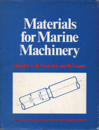 MATERIALS FOR MARINE MACHINERY
