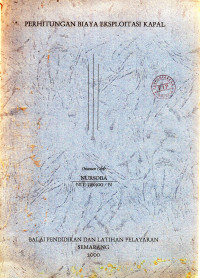 Image of Perhitungan Biaya Eksploitasi Kapal