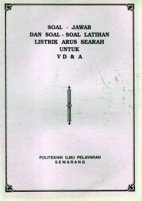 Soal - Jawab dan Soal-Soal Latihan Listrik Arus Searah untuk VD & A