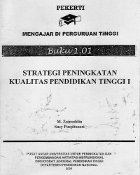 Srategi Peningkatan Kualitas Pendidikan Tinggi